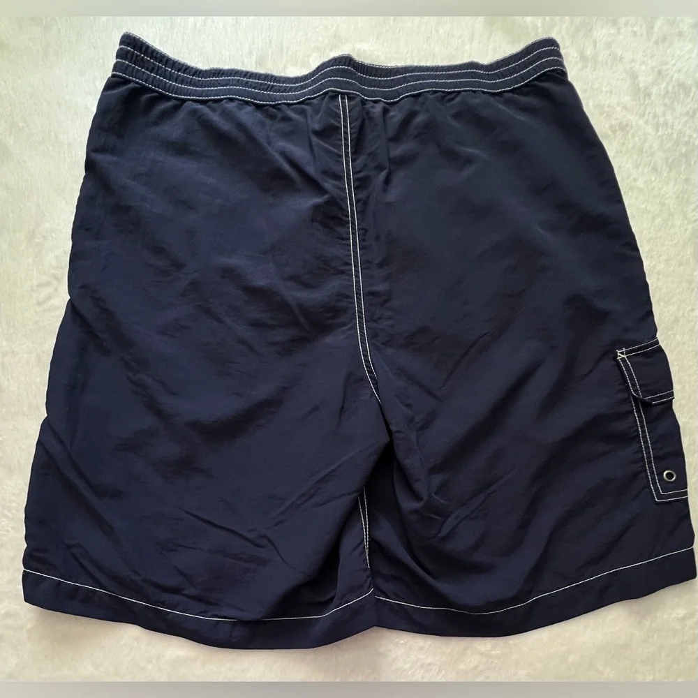Polo by Ralph Lauren Dark Blue Swim Shorts, Size M